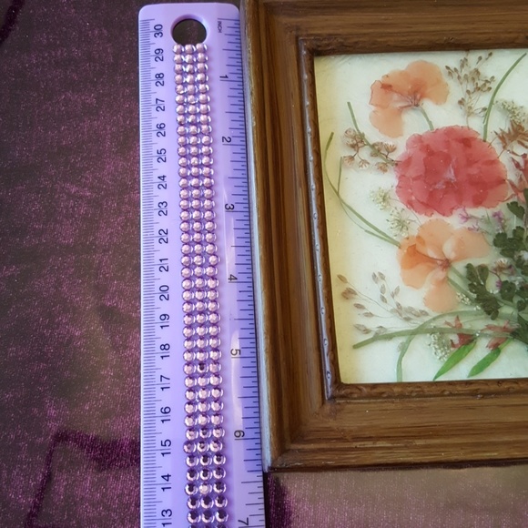 Real Pressed Flower Plated Picture. - Picture 4 of 5